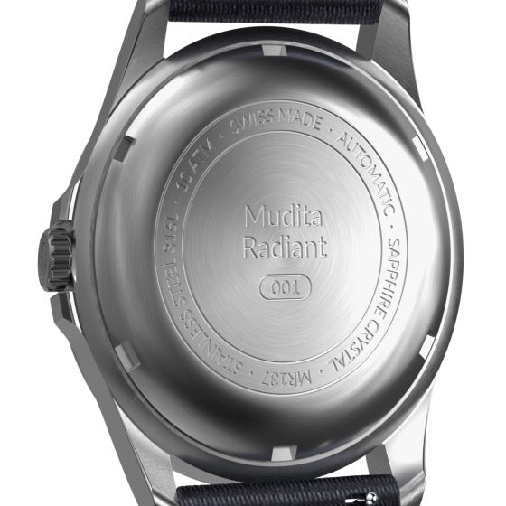 Montre Mudita : Radiant Bleu Automatique