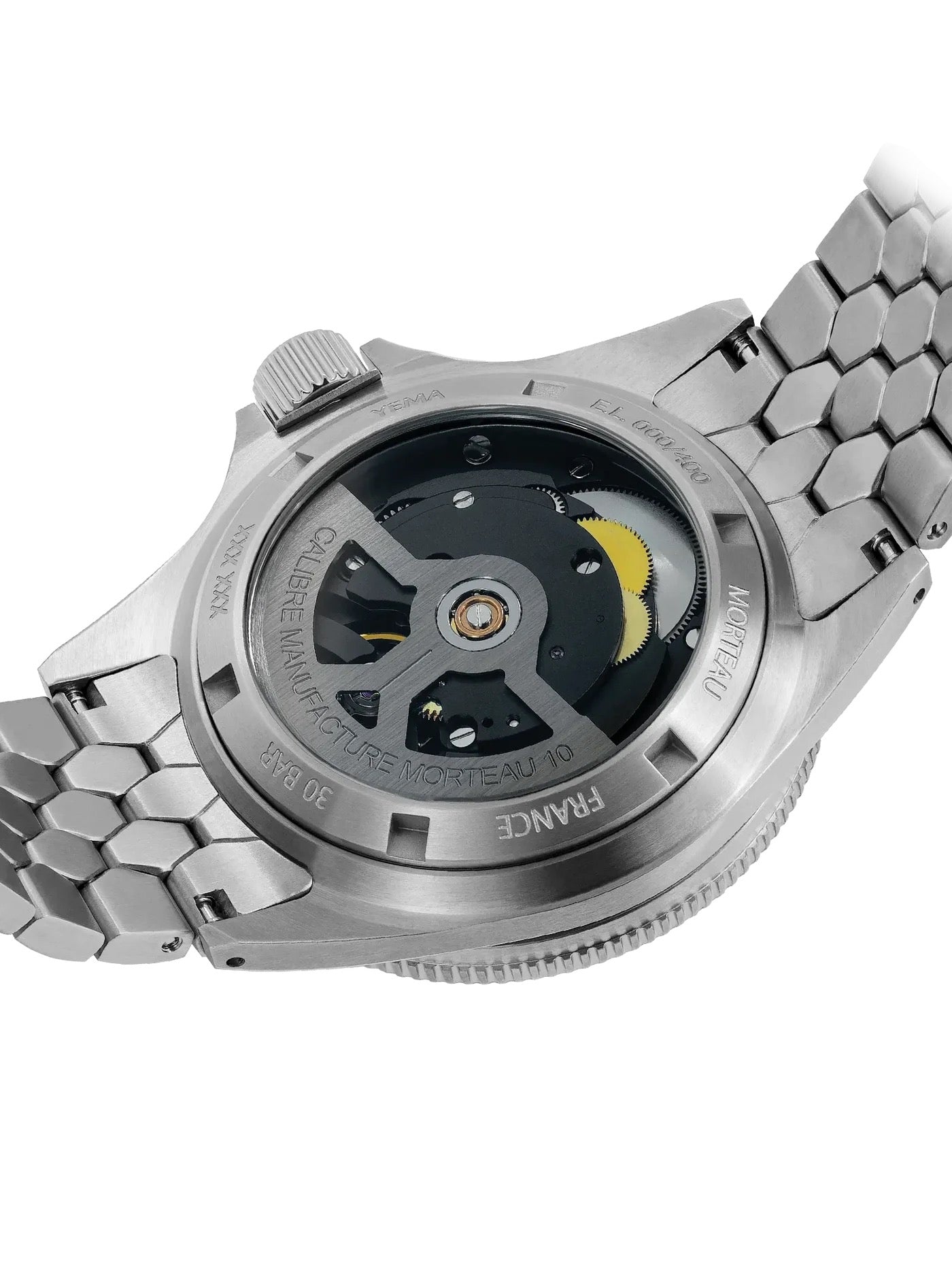 MONTRE YEMA : SUPERMAN TITANE MOONTIDE CMM.11 ÉDITION LIMITÉE