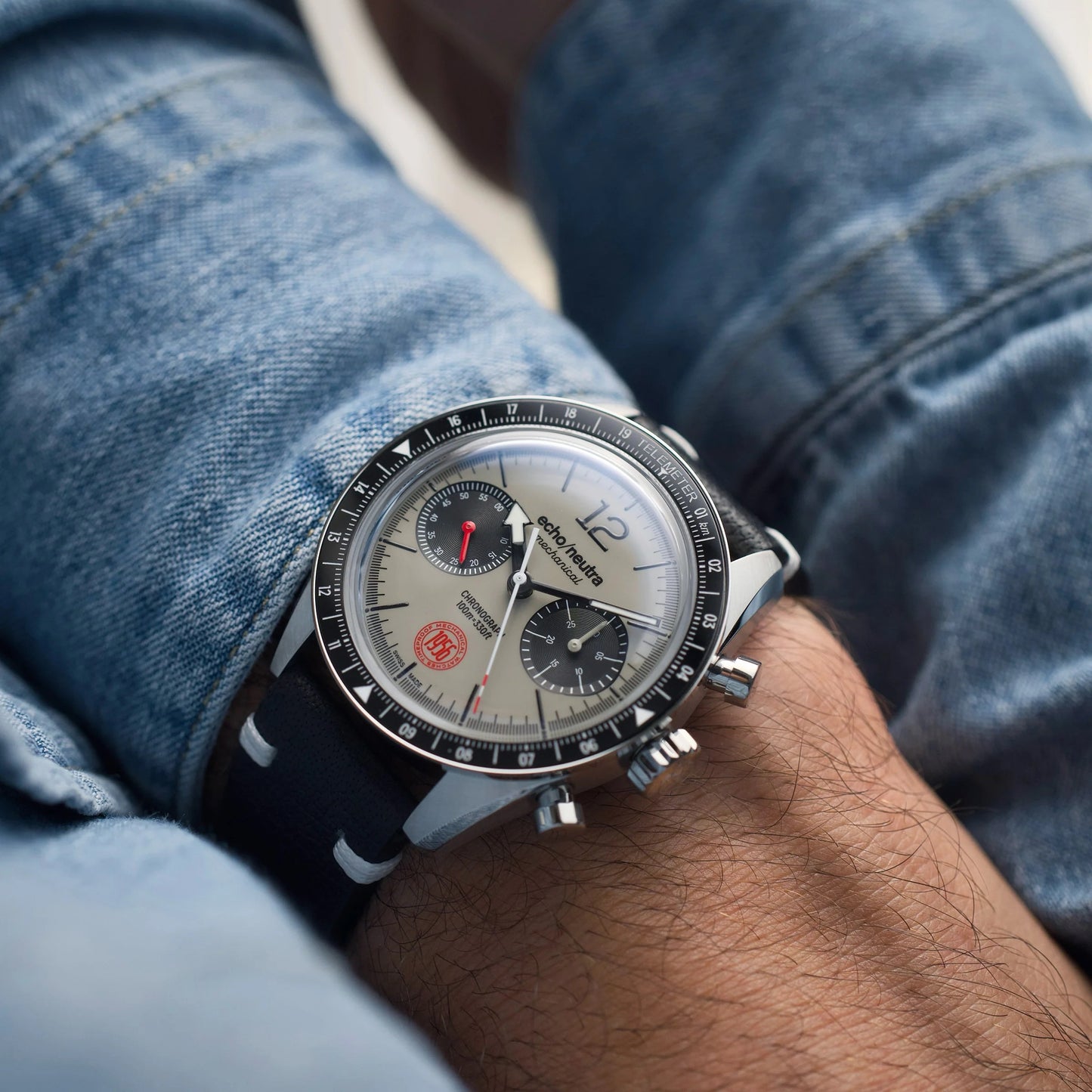 ECHO/NEUTRA : 1956 CHRONOGRAPHE GRIS CHAUD