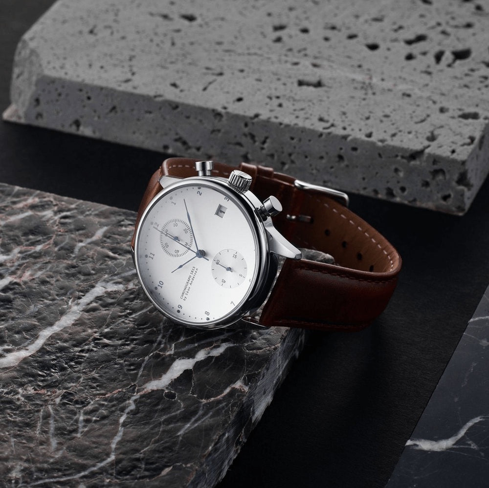 AV86 : 1815 CHRONOGRAPH - STEEL WHITE