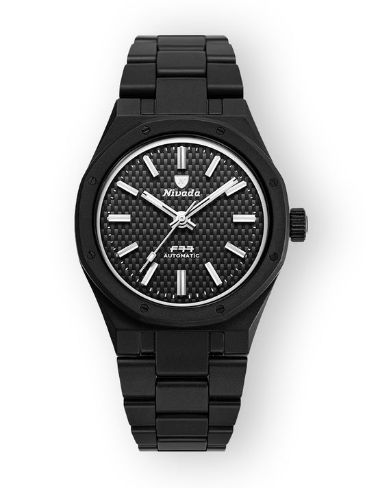 NIVADA GRENCHEN : F77 BLACK CERAMIC