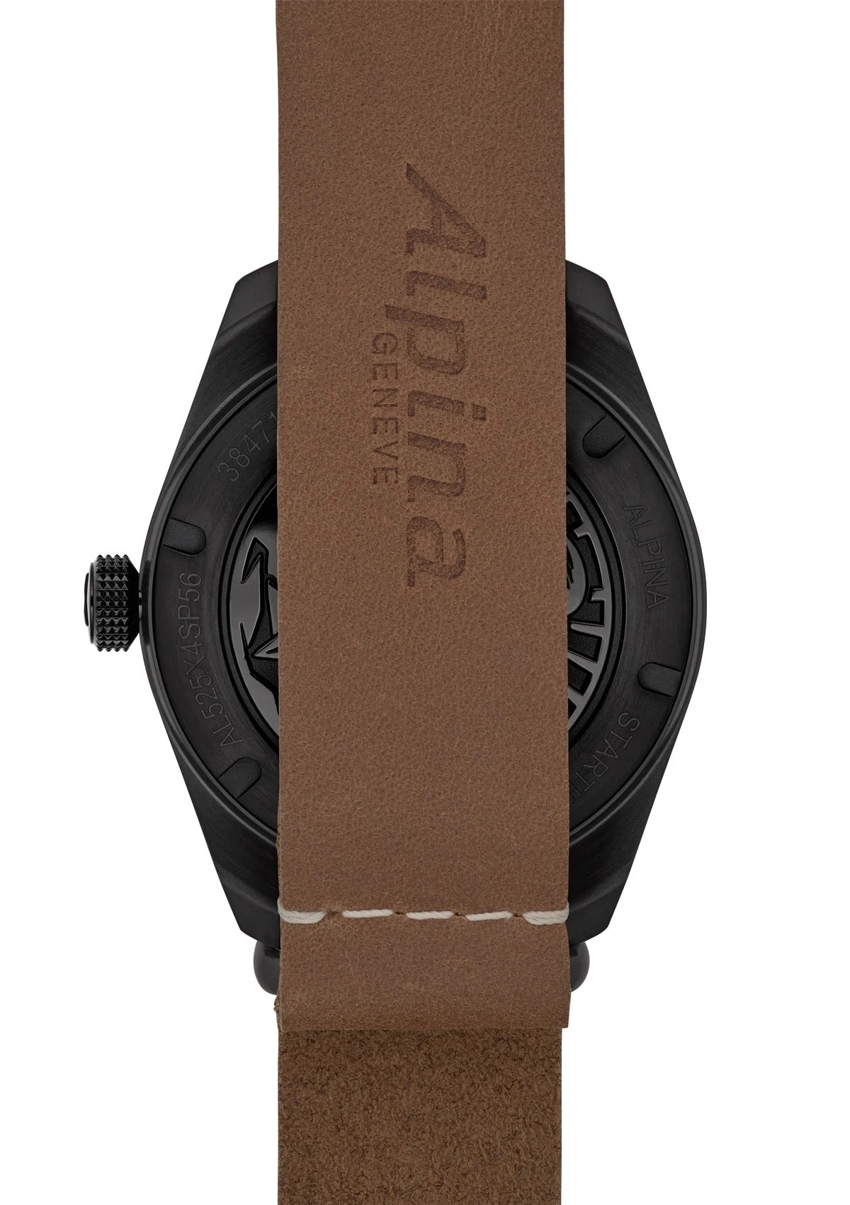 MONTRE ALPINA : STARTIMER PILOT AUTOMATIQUE PVD NOIR AL-525BW4SB36