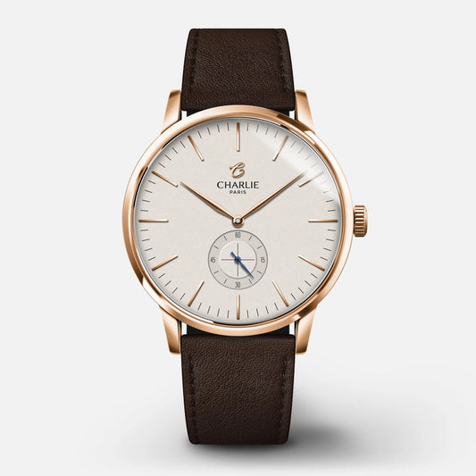 CHARLIE PARIS WATCH: HORIZON QUARTZ ROSE GOLD