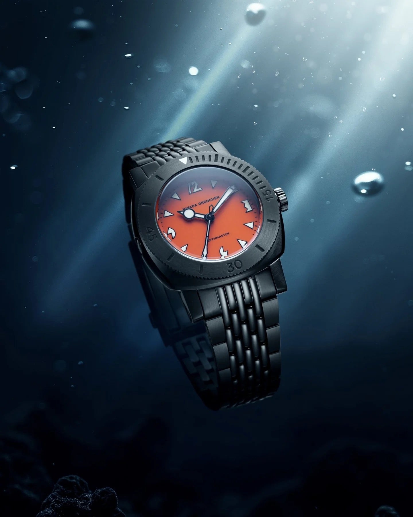 NIVADA GRENCHEN : DEPTHMASTER BLACK PUMPKIN