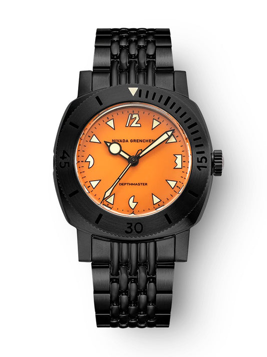 NIVADA GRENCHEN : DEPTHMASTER BLACK PUMPKIN