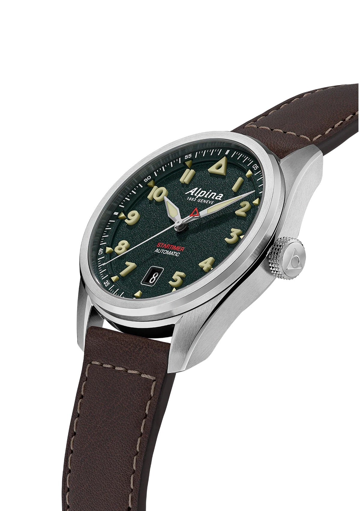 MONTRE ALPINA : STARTIMER PILOT AUTOMATIQUE VERT AL-525KW4S36