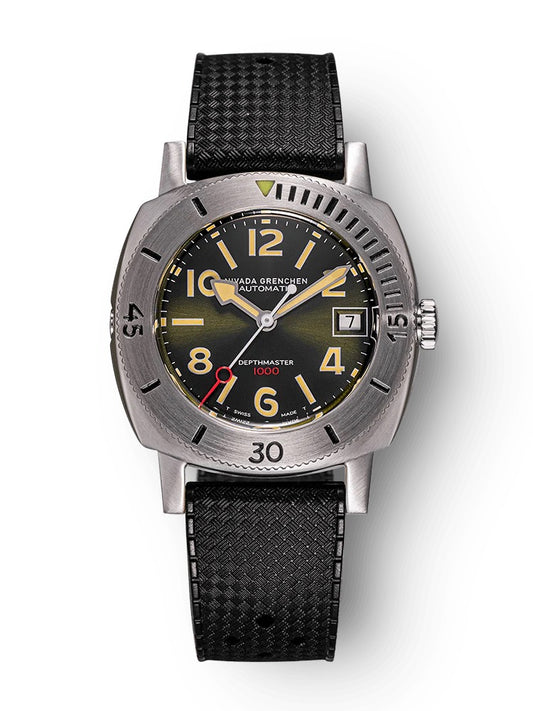 NIVADA GRENCHEN : DEPTHMASTER GREEN DATE