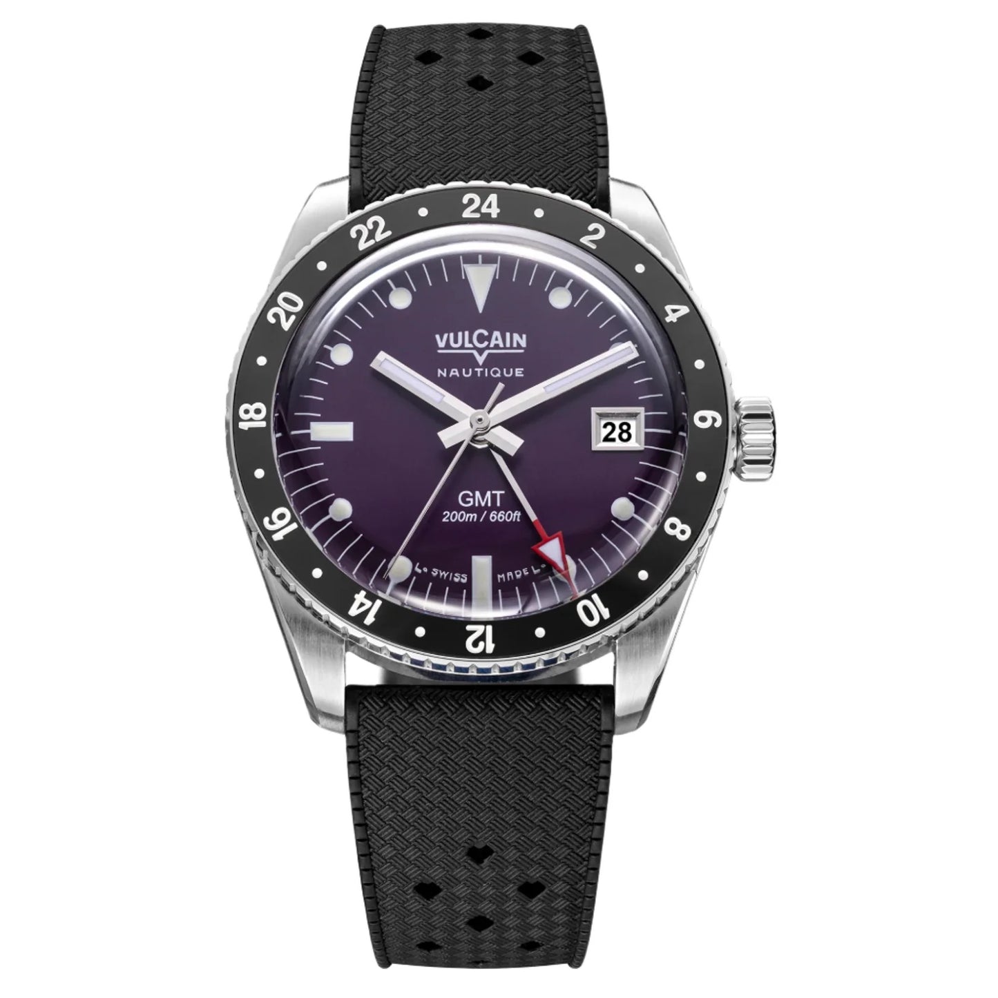 VULCAIN : SKINDIVER GMT VIOLET