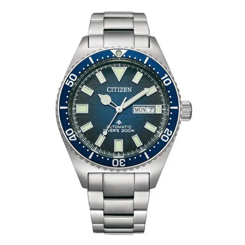 CITIZEN : PROMASTER MECHANICAL DIVER BLEUE NY0129-58LE