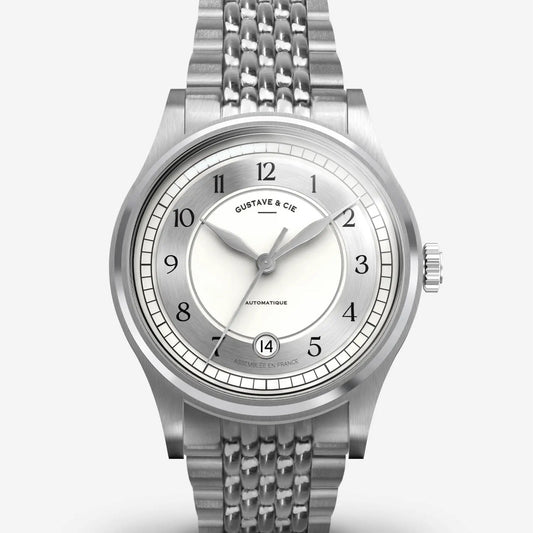 GUSTAVE WATCH: CHARLES 12H WHITE