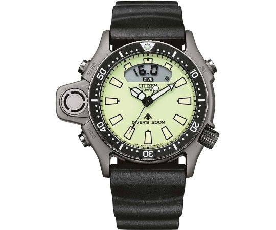 CITIZEN : PROMASTER AQUALAND DIVER VERT JP2007-17W