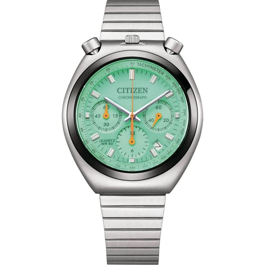 MONTRE CITIZEN : TSUNO CHRONOGRAPH BULLHEAD VERT ÉDITION LIMITÉE AN3660-73X