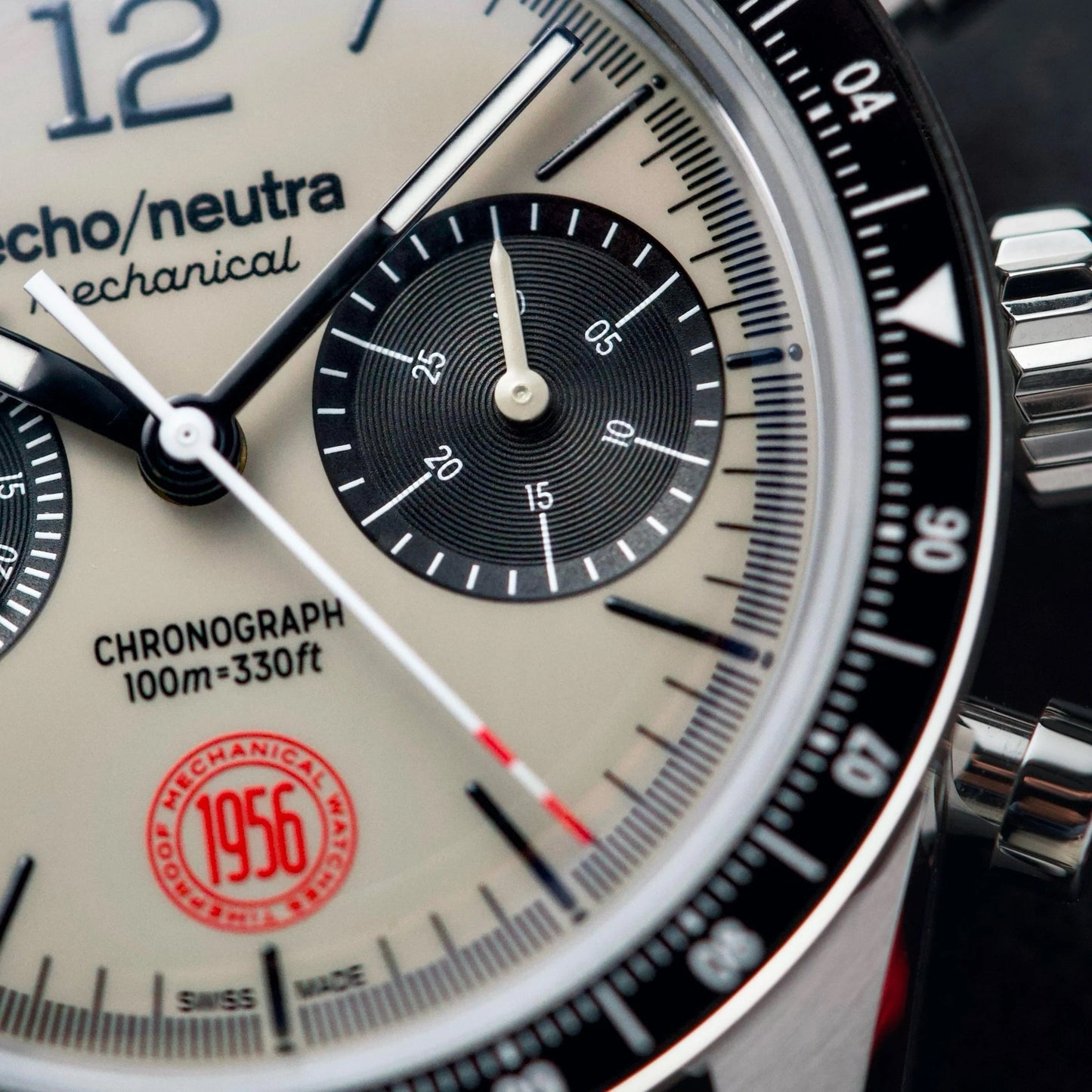 ECHO/NEUTRA : 1956 CHRONOGRAPHE GRIS CHAUD