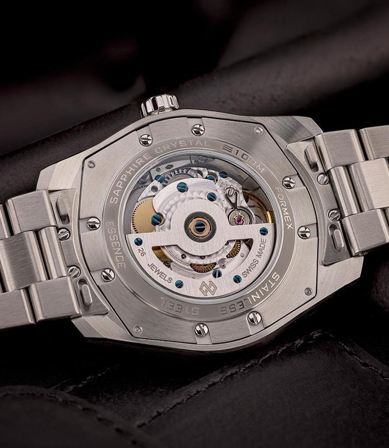 FORMEX : ESSENCE CHRONOMÈTRE AUTOMATIQUE NOIRE 39 MM