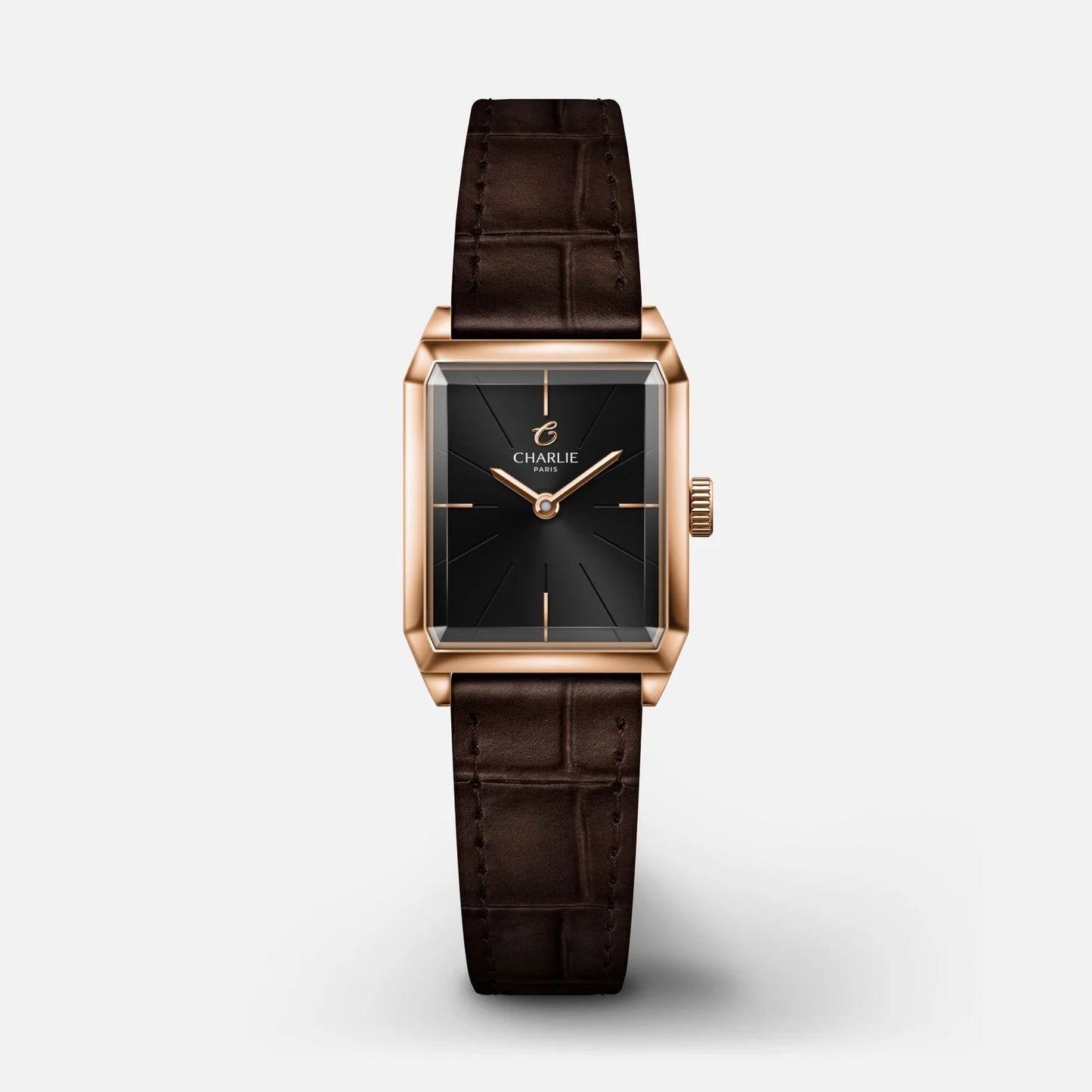 CHARLIE PARIS: MONCEAU BLACK & ROSE GOLD