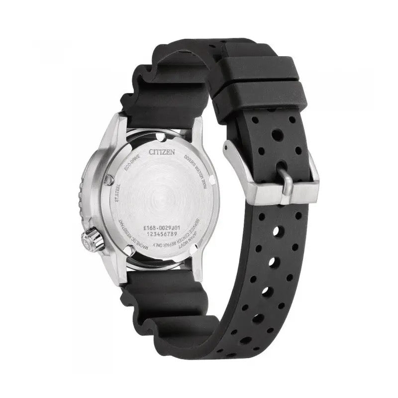 CITIZEN : PROMASTER ECO-DRIVE DIVER NOIR EO2020-08E