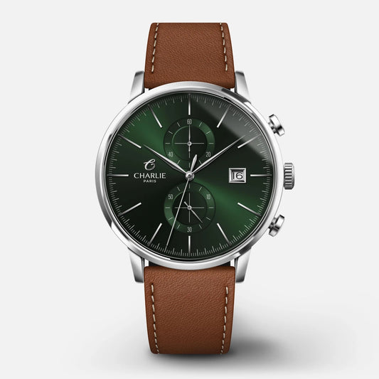 CHARLIE PARIS WATCH: HORIZON GREEN CHRONOGRAPH