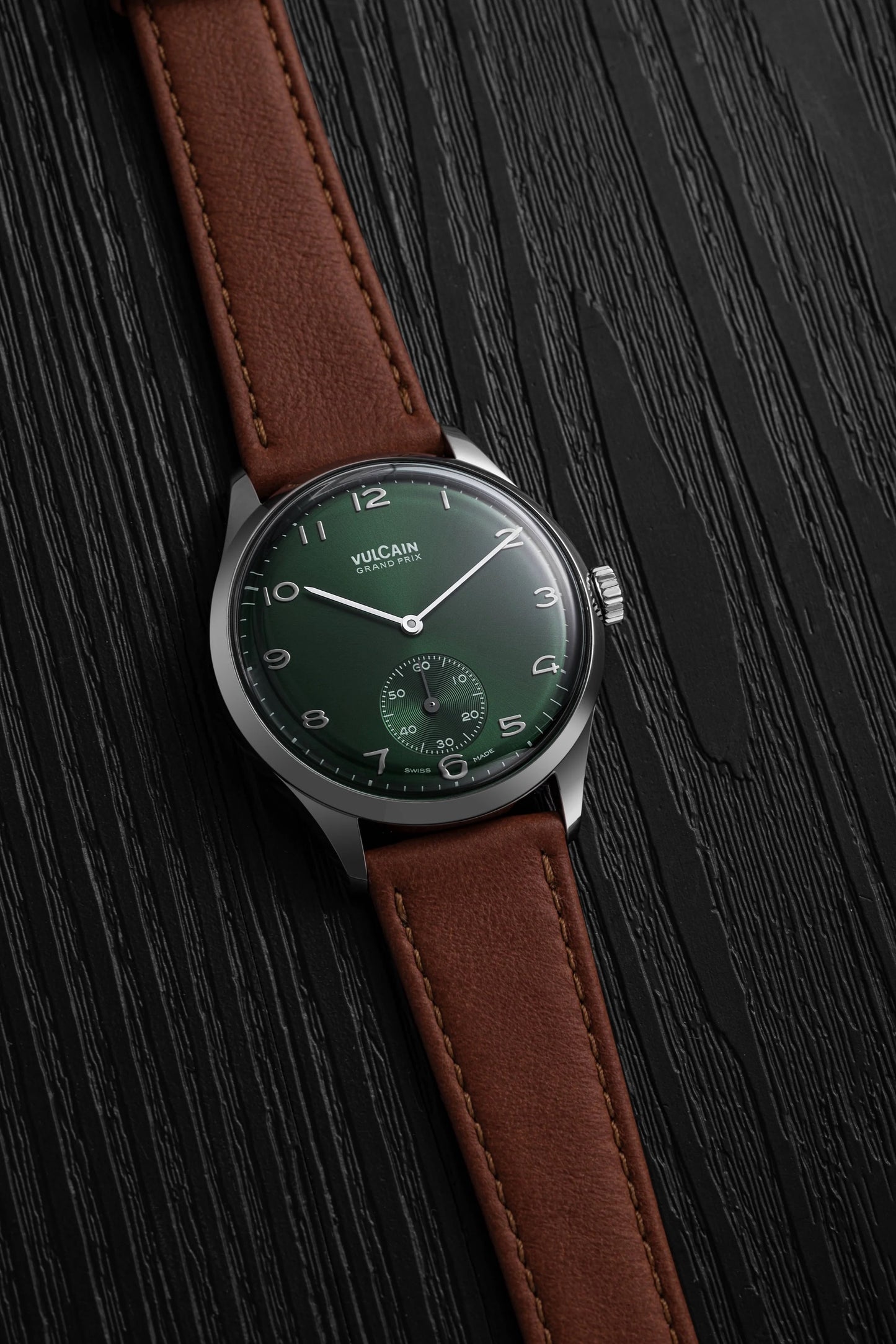 VULCAIN : GRAND PRIX PETITE SECONDE VERT