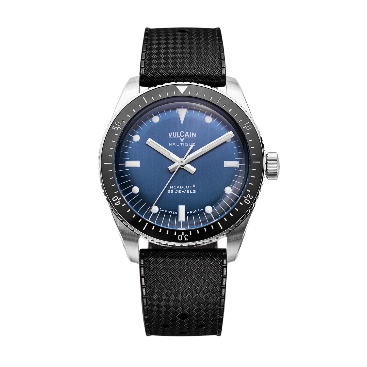 VULCAIN : SKINDIVER NAUTIQUE BLEU - INDEX BLANCS