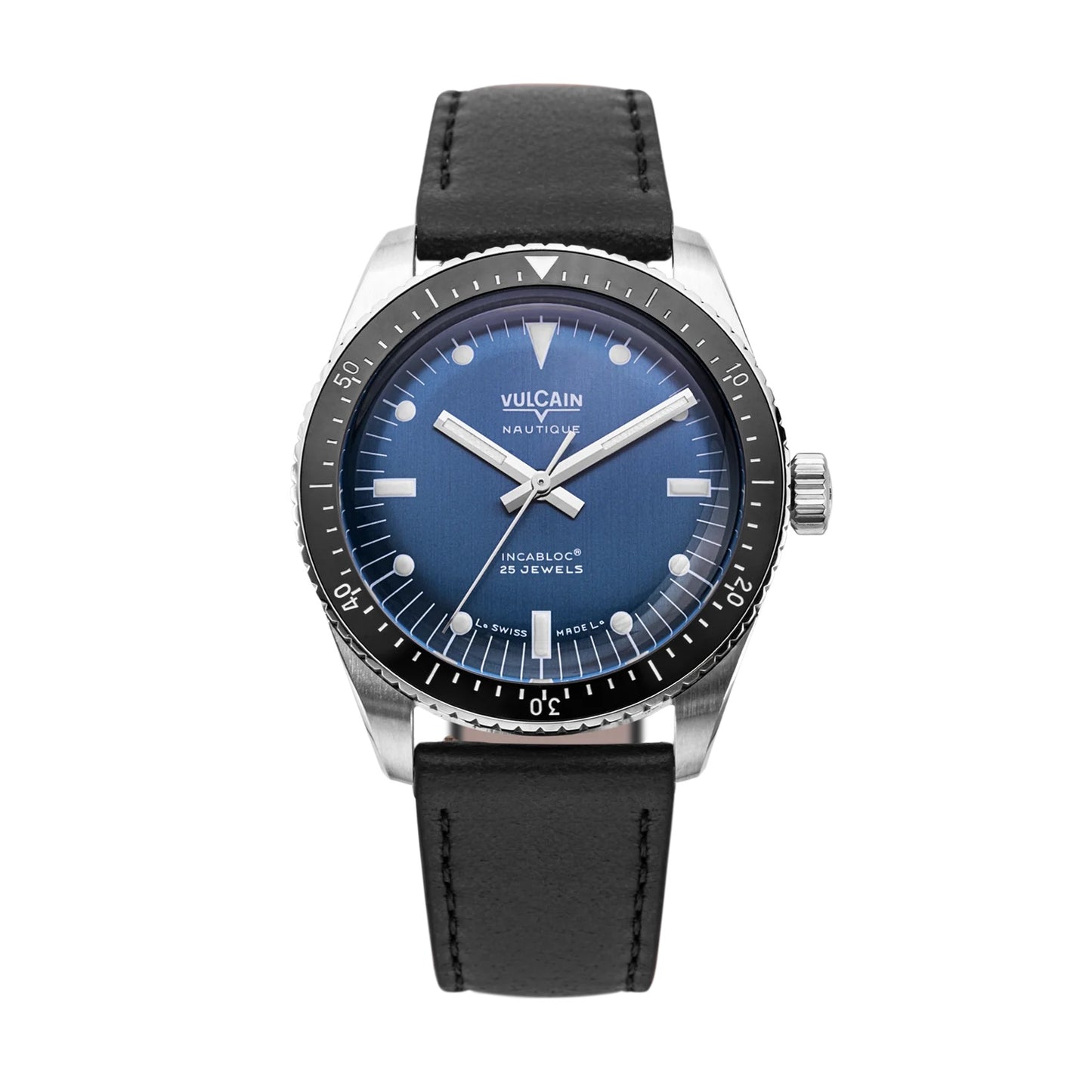VULCAIN : SKINDIVER NAUTIQUE BLEU - INDEX BLANCS