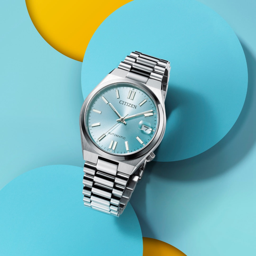 CITIZEN : TSUYOSA 37MM ICE BLUE NJ0200-50L