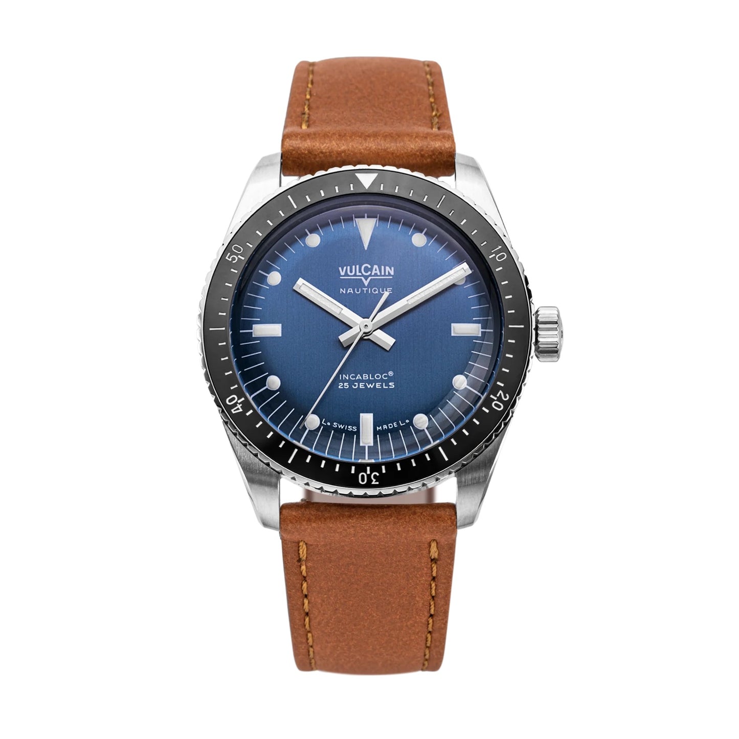 VULCAIN : SKINDIVER NAUTIQUE BLEU - INDEX BLANCS