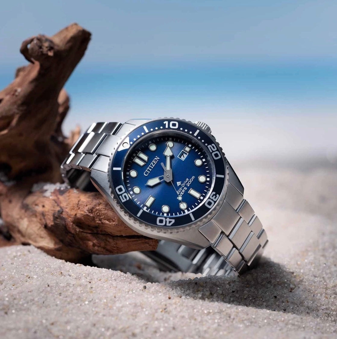 CITIZEN : PROMASTER ECO-DRIVE BLEUE BN0260-54L