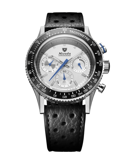 NIVADA GRENCHEN : CHRONOKING RACING BLANC