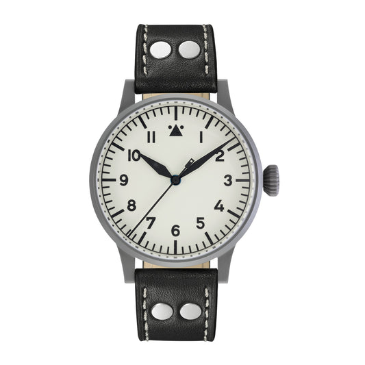 MONTRE LACO : PILOT WATCH ORIGINAL BLANC