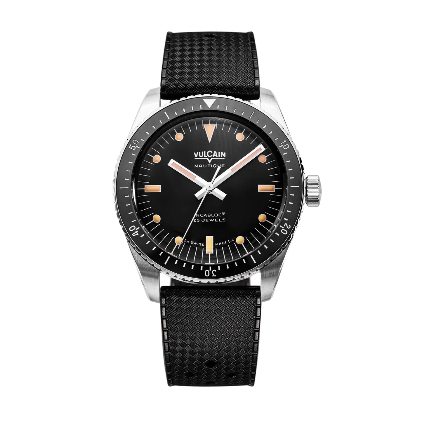 VULCAIN : SKINDIVER NAUTIQUE NOIR - INDEX VIEILLI