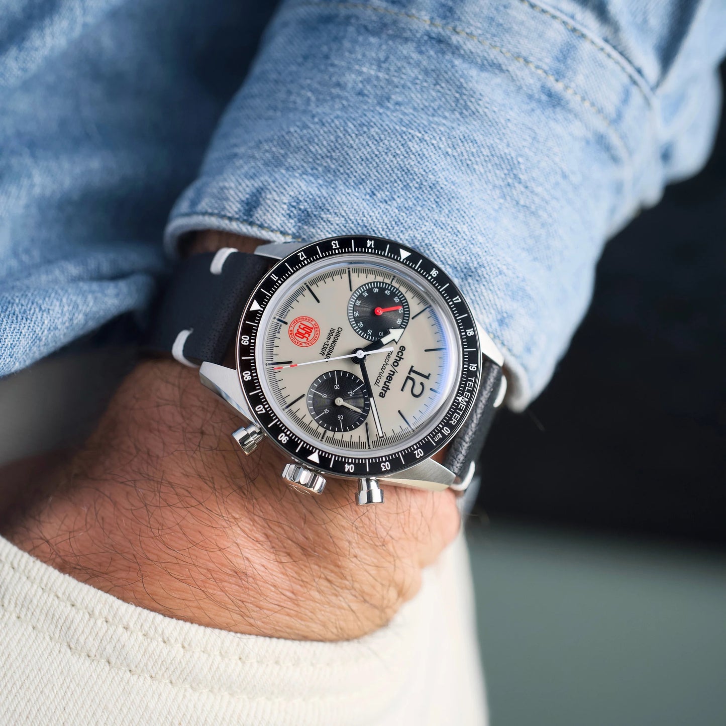 ECHO/NEUTRA : 1956 CHRONOGRAPHE GRIS CHAUD
