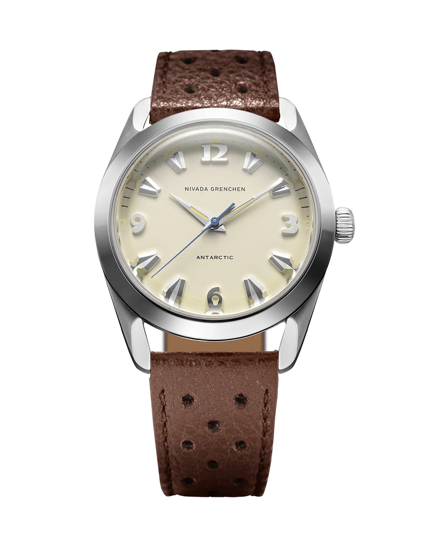 NIVADA GRENCHEN : ANTARCTIC 38 MM EGGSHELL BEIGE LUMINOVA