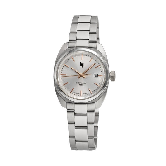 MONTRE LIP : GÉNÉRAL DE GAULLE QUARTZ CLASSIQUE ARGENT 31 MM 671883