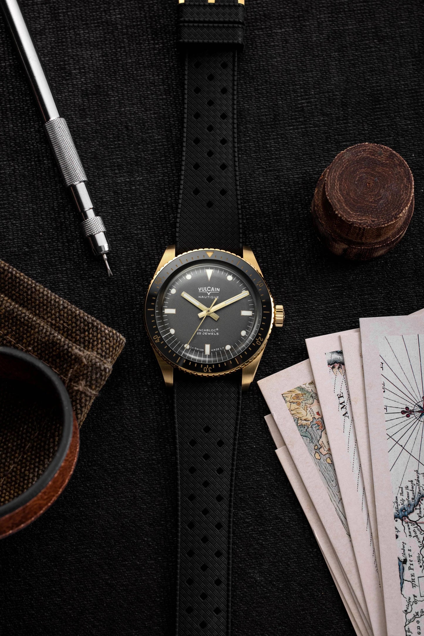 VULCAIN : SKINDIVER NAUTIQUE BRONZE GRAY