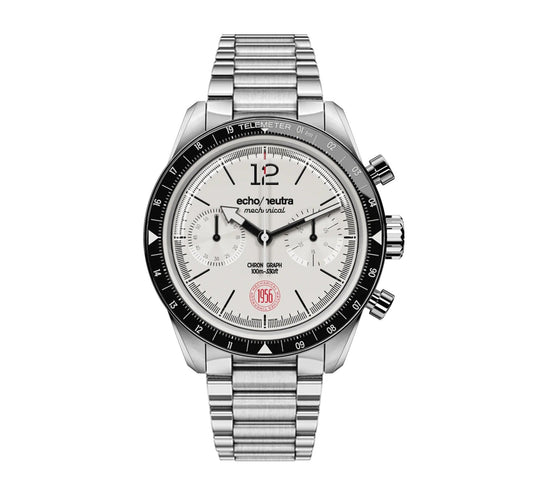 ECHO/NEUTRA WATCH: 1956 WHITE CHRONOGRAPH