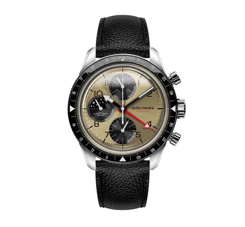 ECHO/NEUTRA: CORTINA 1956 - BLACK CHRONOGRAPH
