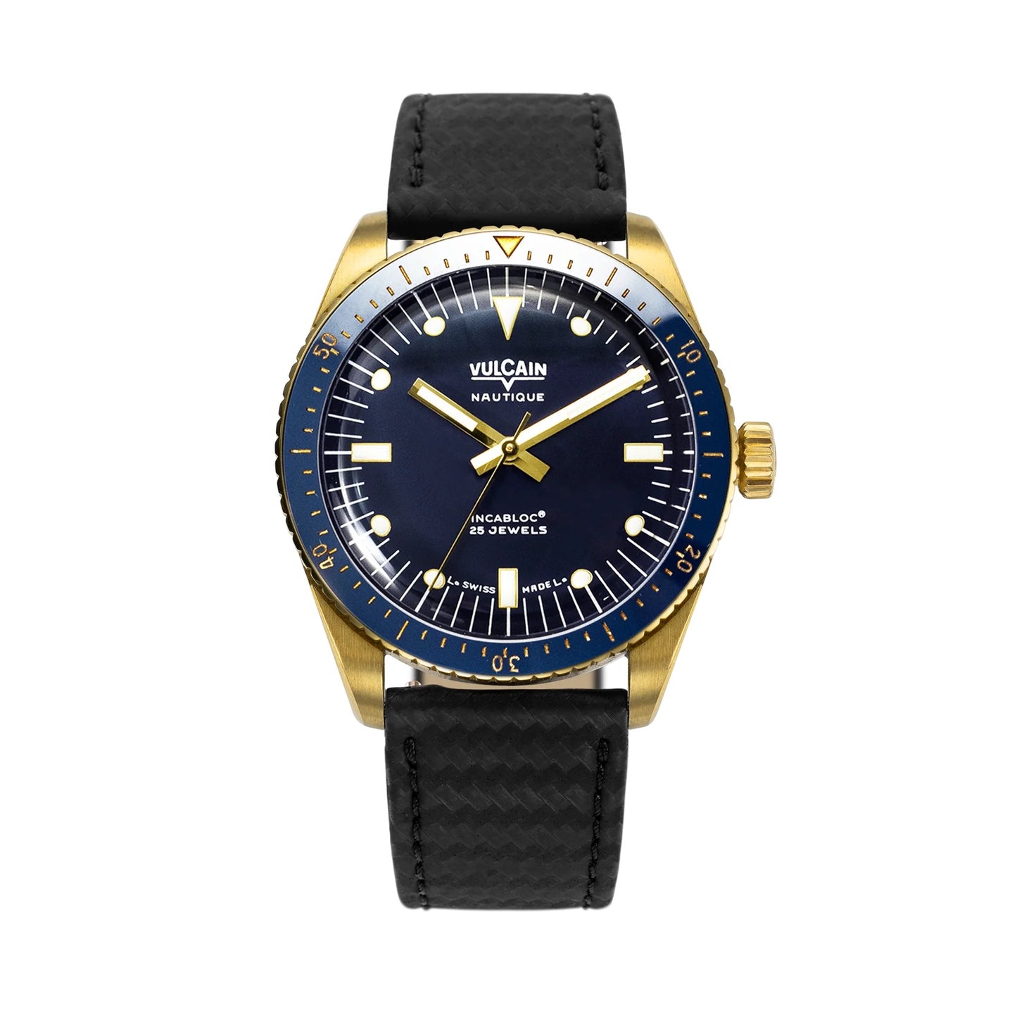 VULCAIN : SKINDIVER NAUTIQUE GOLD BLUE
