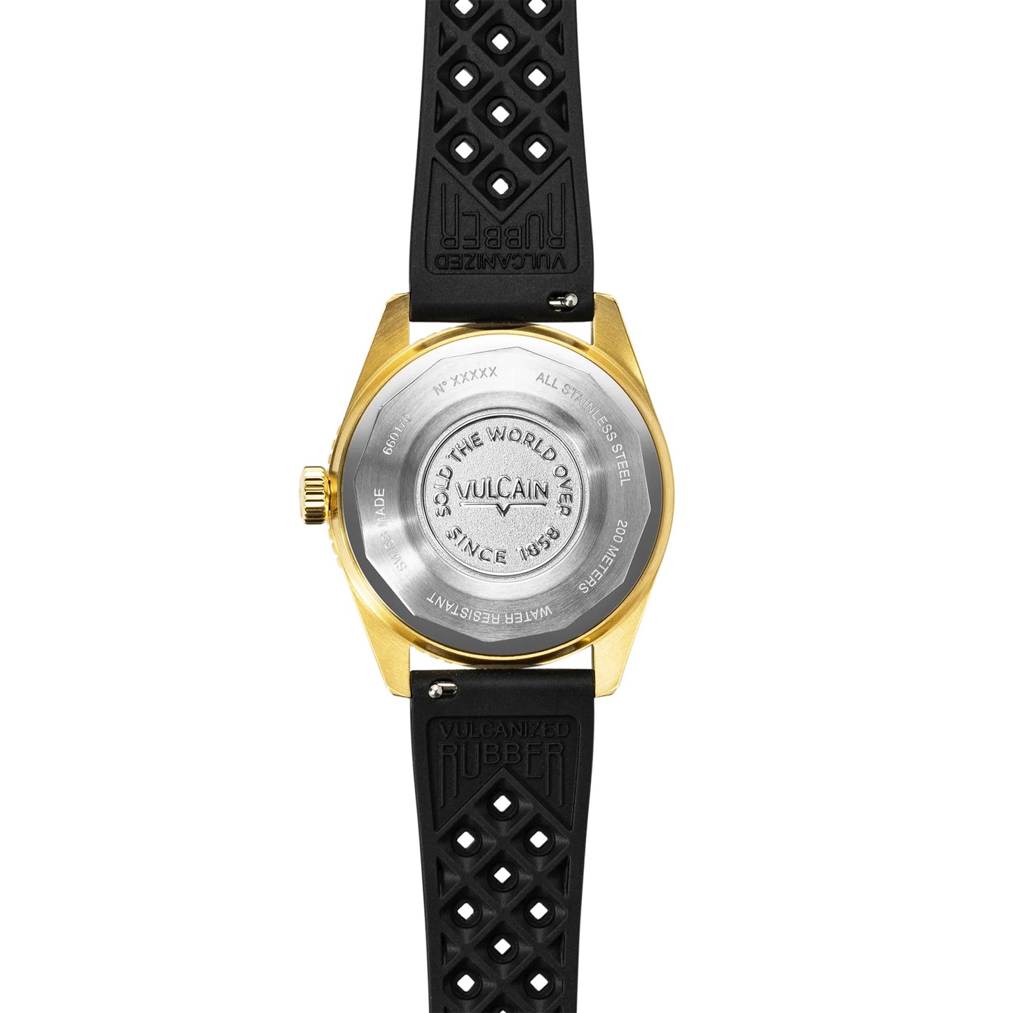 VULCAIN : SKINDIVER NAUTIQUE GOLD BLACK
