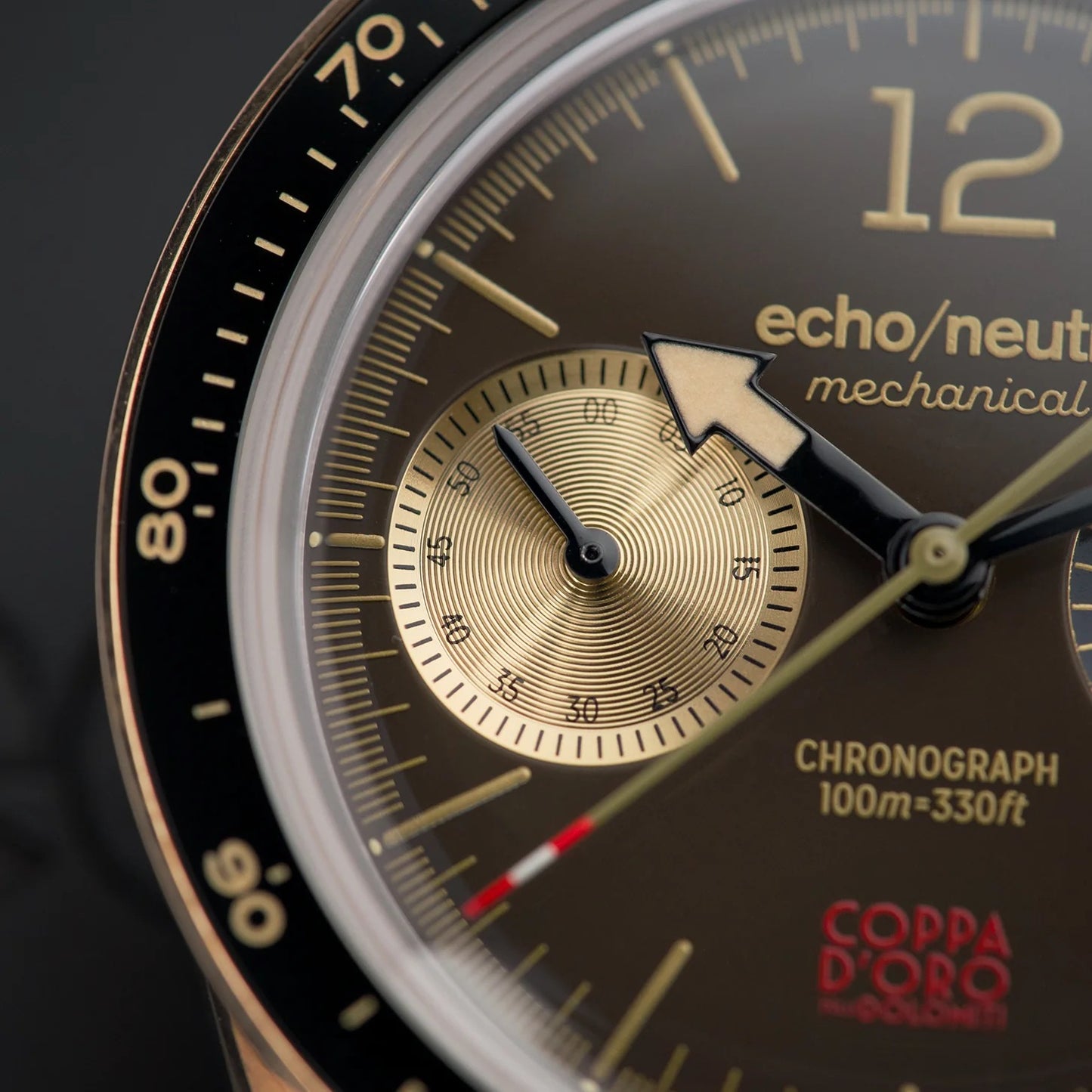 ECHO/NEUTRA : 1956 CHRONOGRAPHE COPPA D'ORO