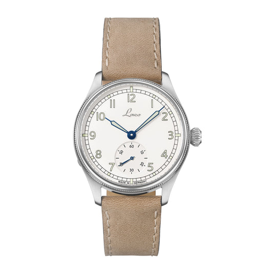 MONTRE LACO : NAVY WATCHES CUXHAVEN 39 BLANC 862168