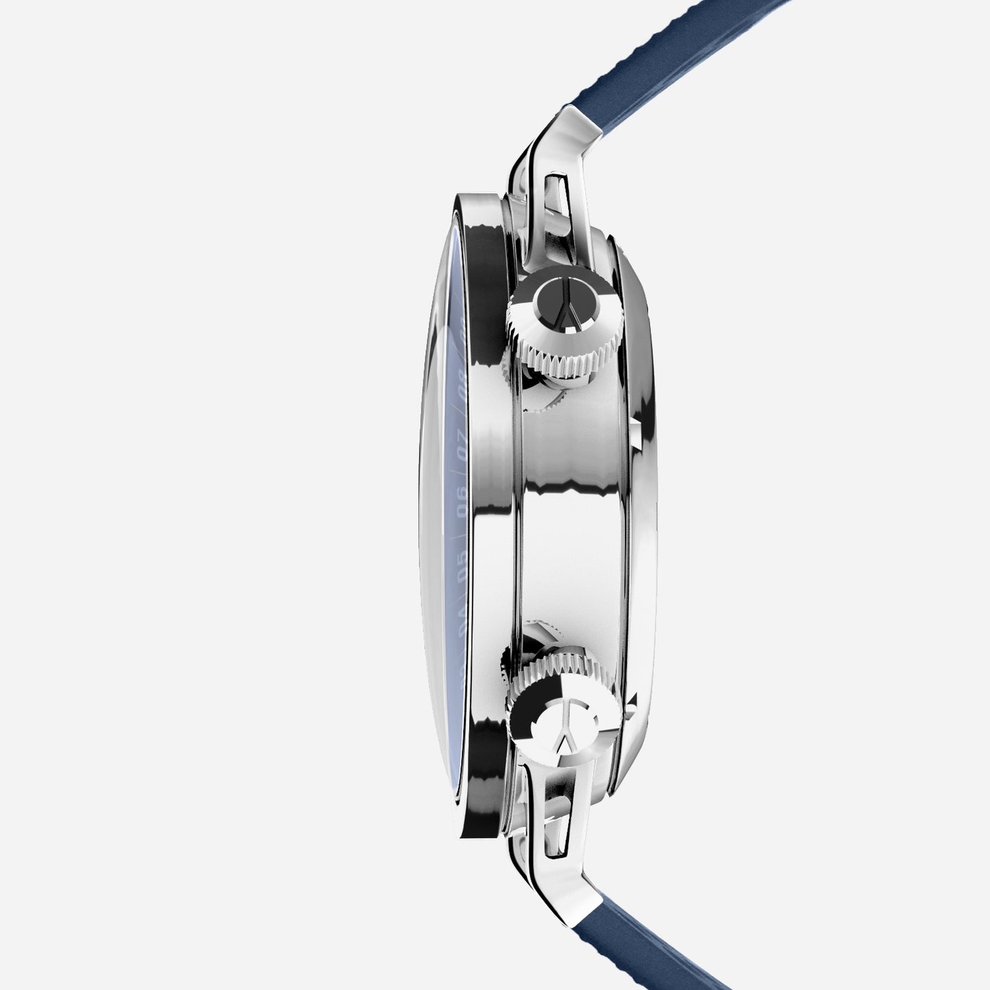 GUSTAVE: JULES 24H SILVER AND BLUE / GOLD