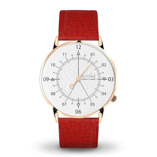 GUSTAVE : LOUIS 12H OR ROSE ET BLANC