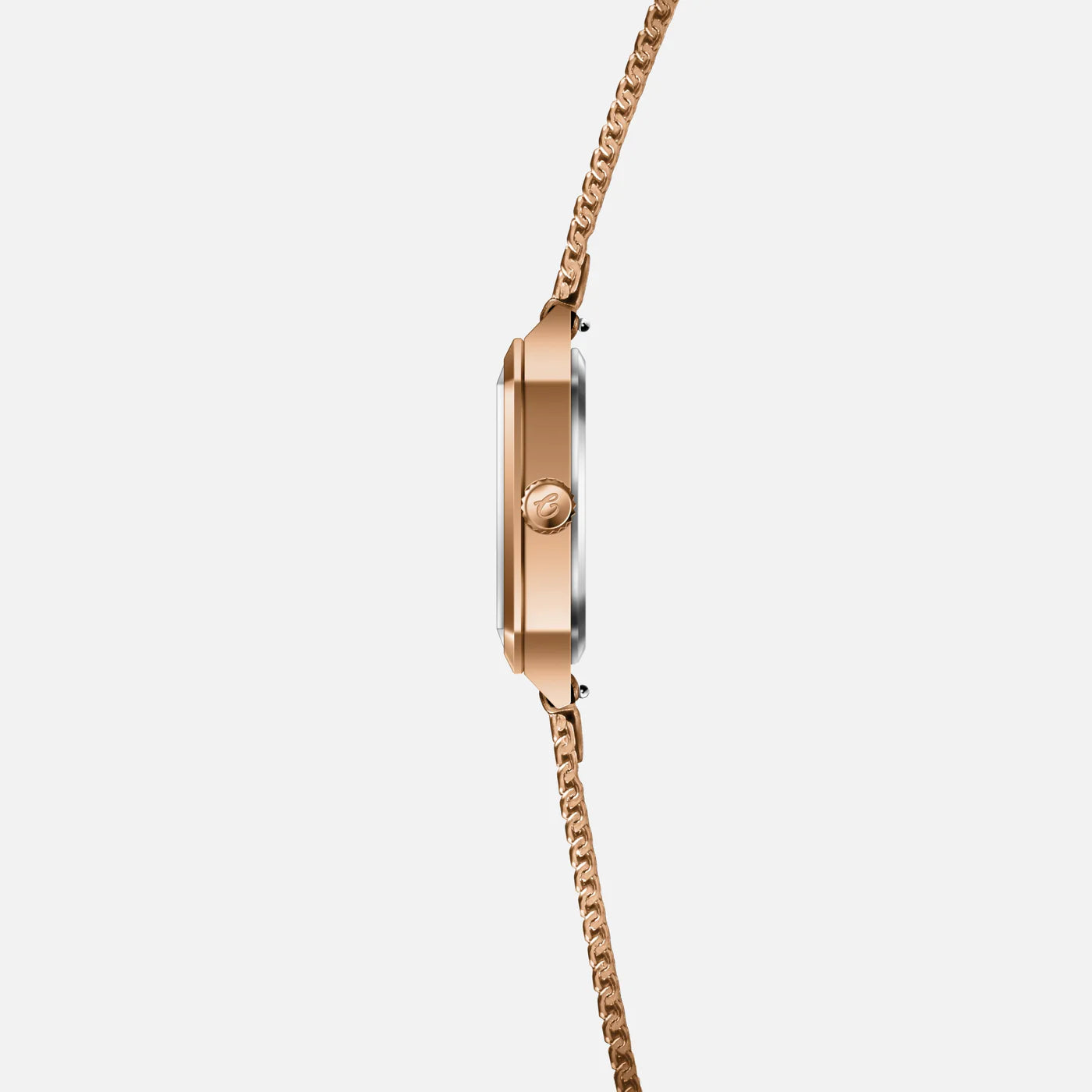 CHARLIE PARIS : MONCEAU QUARTZ DORÉ ROSE