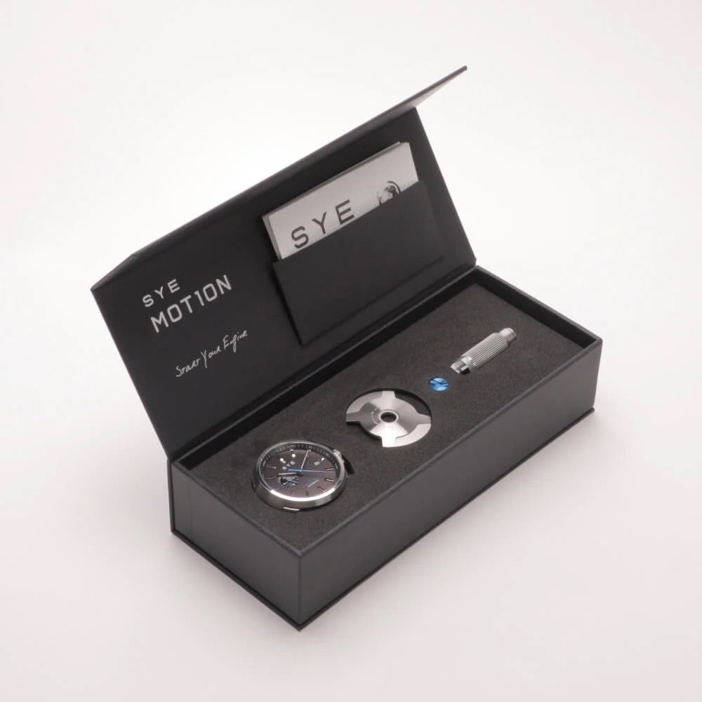 SYE: MOT1ON AUTOMATIC 24 BLACK - CARBON BLACK BRACELET