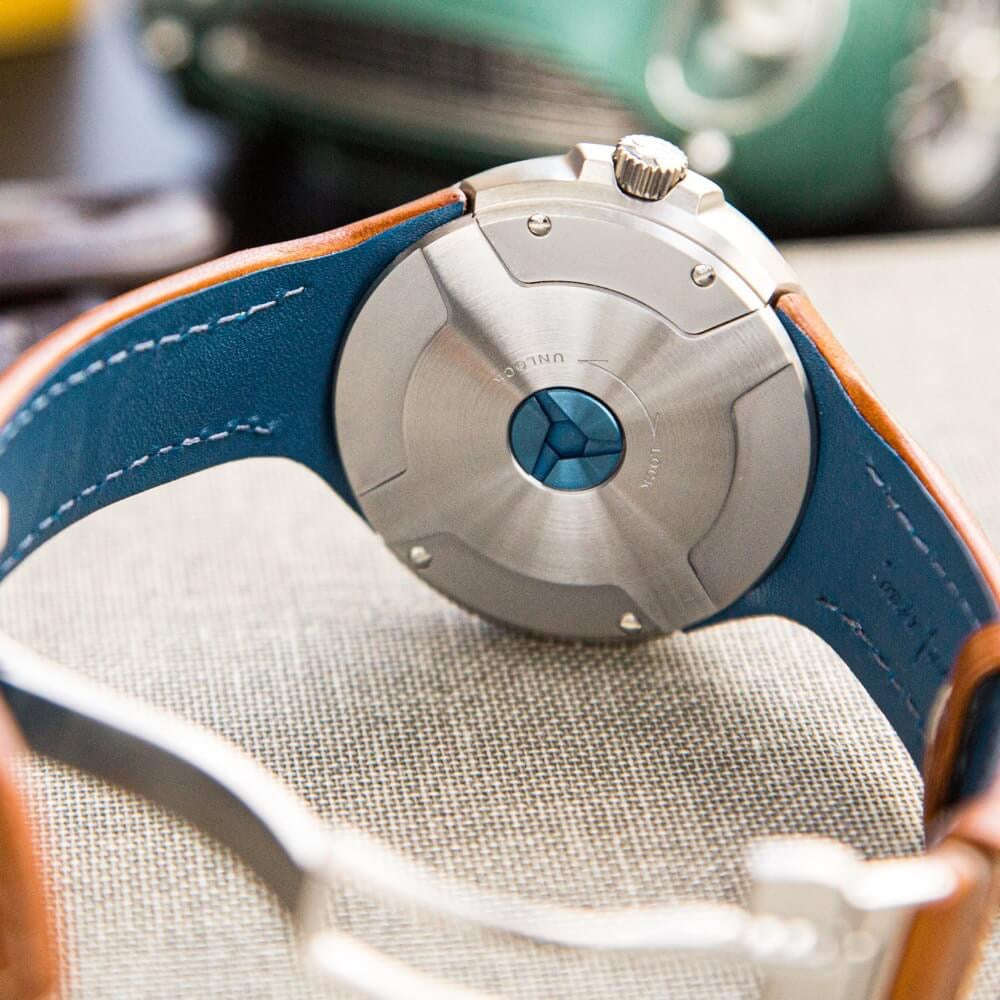 SYE: MOT1ON CRONÓGRAFO PLATA - PULSERA SYE AZUL