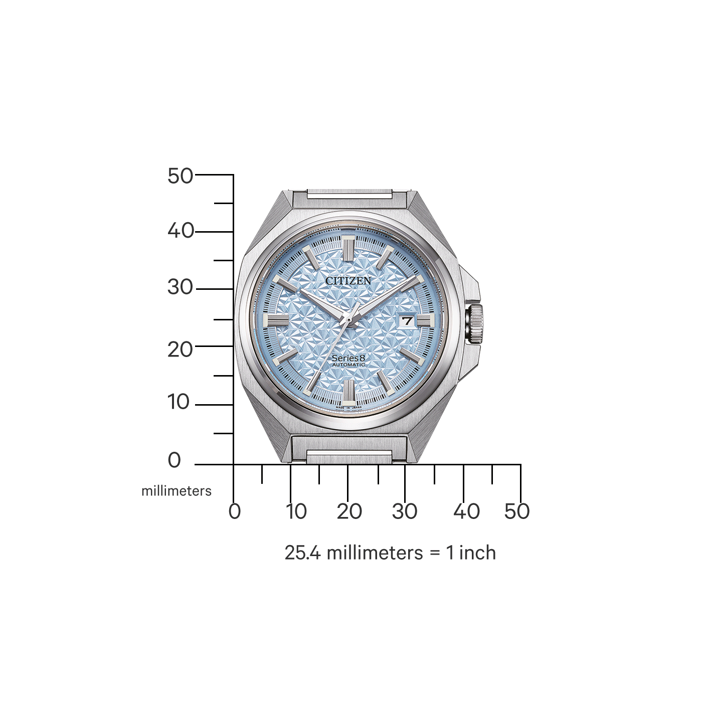 CITIZEN : SERIES 8 831 EDITION LIMITEE – NB6051-59L