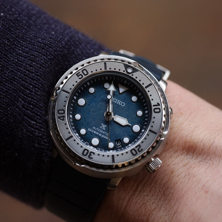 RELOJ SEIKO: PROSPEX SALVA EL OCÉANO "ATÚN" SRPH77K1