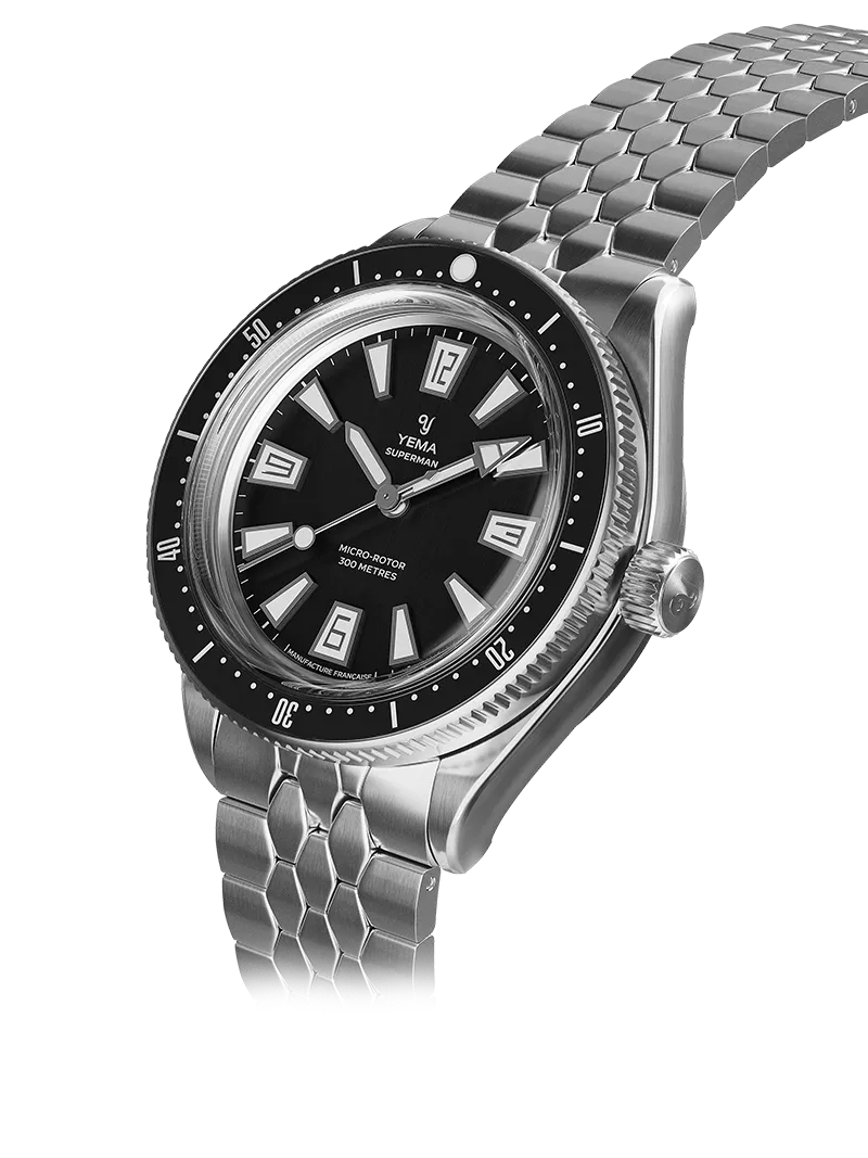 YEMA : SUPERMAN SKIN DIVER CMM.20 - CADRAN NOIR