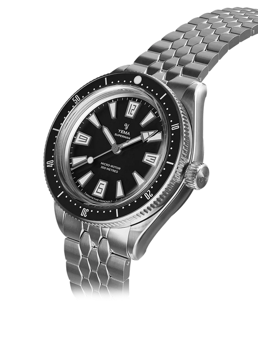 YEMA : SUPERMAN SKIN DIVER CMM.20 - CADRAN NOIR