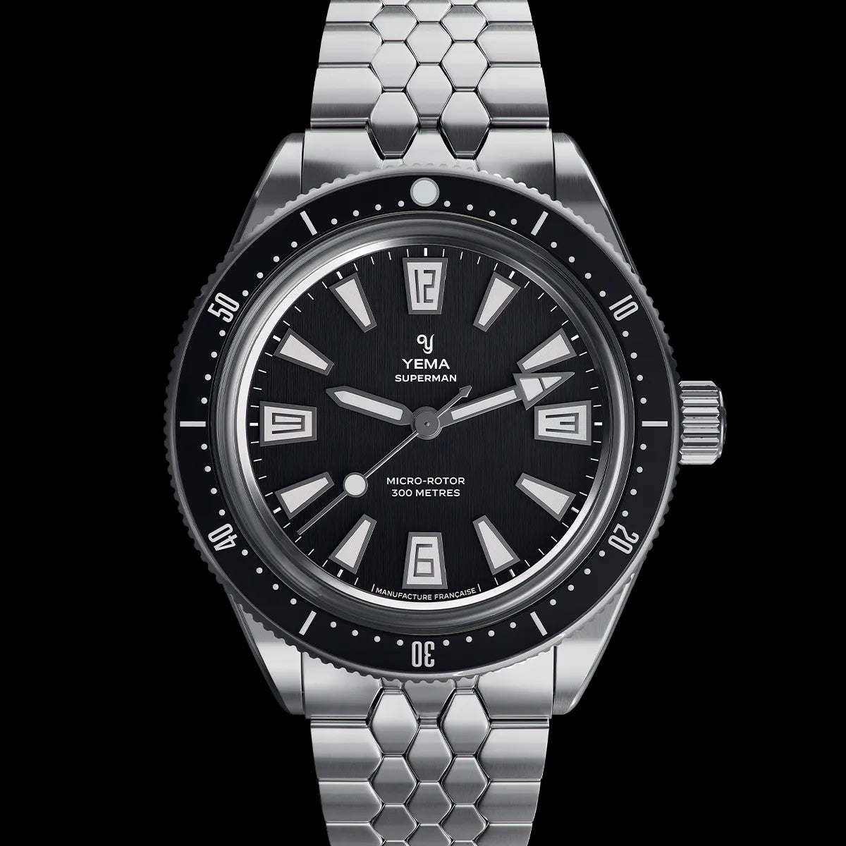 YEMA : SUPERMAN SKIN DIVER CMM.20 - CADRAN NOIR